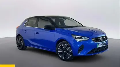 Usado Vauxhall Corsa-e Elite 100 kW (136 HP) 2020 Azul Citadino