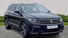 Black Used 2024 VW Tiguan Allspace R-line SUV | £35,680 (Fair price)