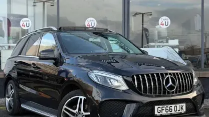 Used Mercedes GLE350 AMG line 258 HP (189 kW) 2016 Black SUV