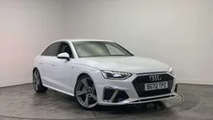 White Used 2022 Audi A4 S-Line Sedan | £22,500 (Super price)