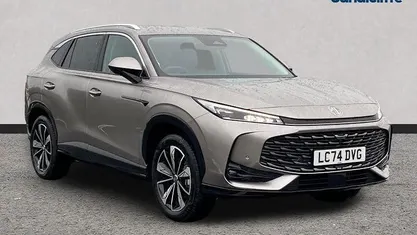 Metallic sterling silver Used 2024 MG HS Trophy SUV | £19,787 (Fair price)