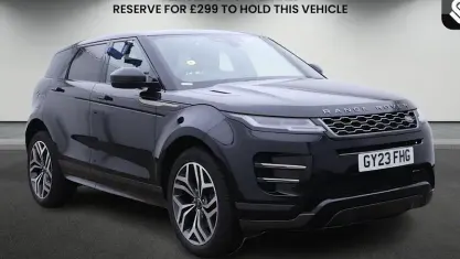 Used Land Rover Range Rover evoque HSE Dynamic 253 HP (186 kW) 2023 Black SUV
