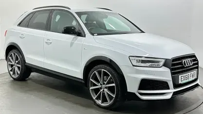 Used Audi Q3 Black Edition 150 HP (110 kW) 2018 White SUV
