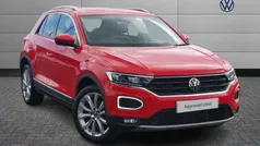 Red Used 2021 VW T-Roc SEL SUV | £20,899 (Fair price)