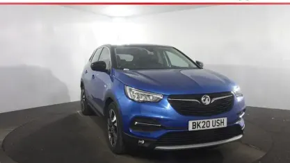 Used Vauxhall Grandland X SRi 131 HP (96 kW) 2020 Blue SUV