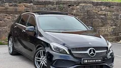 Black Used 2018 Mercedes A200 AMG line Hatchback | £16,295 (Fair price)