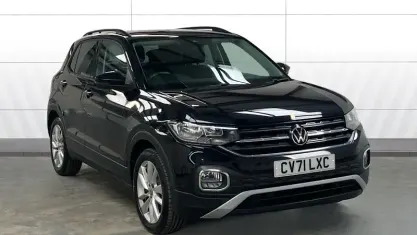 Used VW T-Cross Active 110 HP (80 kW) 2021 Black SUV
