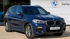 Blue Used 2019 BMW X3 M Sport SUV | £24,495 (Fair price)
