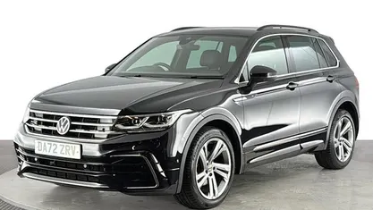 Used VW Tiguan R-line Edition 150 HP (110 kW) 2022 Black SUV
