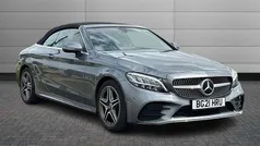 Grey Used 2021 Mercedes C220 AMG line Cabriolet | £25,989 (Fair price)