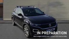 Deep black pearl Used 2021 VW T-Roc SEL SUV | £18,747 (Fair price)