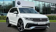 White Used 2022 VW Tiguan R-line SUV | £27,991 (Fair price)