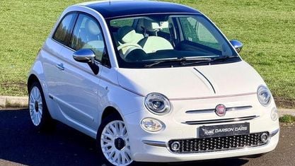Używany Fiat 500 Dolcevita 69 KM (50 kW) 2019 Biały Hatchback