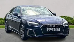 Blue Used 2022 Audi A5 Sportback S-Line Hatchback | £25,980 (Fair price)