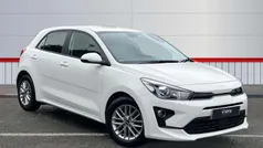 White Used 2022 Kia Rio 2 Hatchback | £11,978 (Fair price)
