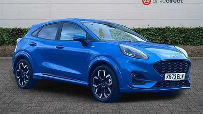 Blue Used 2023 Ford Puma ST-Line X Hatchback | £18,299 (Fair price)