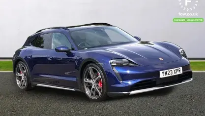 Used Porsche Taycan Cross Turismo 419 kW (571 HP) 2023 Blue Estate