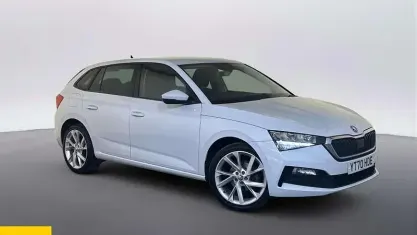 Used Skoda Scala SE L 116 HP (85 kW) 2020 White Hatchback