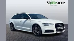 White Used 2018 Audi A6 Black Edition Estate | £19,990 (Fair price)