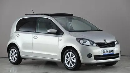 Used Skoda Citigo Elegance 75 HP (55 kW) 2014 Silver Hatchback