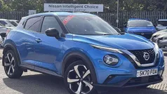 Vivid blue Used 2020 Nissan Juke Tekna SUV | £14,499 (Fair price)