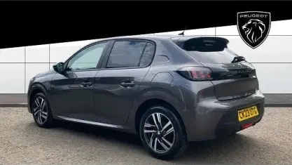 Begagnad Peugeot 208 Active+ 102 HK (75 kW) 2023 Grå Halvkombi