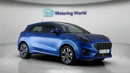Used Ford Puma ST-Line 125 HP (91 kW) 2022 Blue SUV