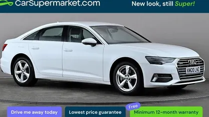 Used Audi A6 Sport 245 HP (180 kW) 2020 White Sedan