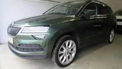 Used Skoda Karoq 150 HP (110 kW) 2018 Green SUV