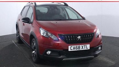 Używany Peugeot 2008 GT-line 120 KM (88 kW) 2019 Czerwony SUV