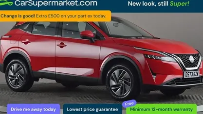 Used Nissan Qashqai Acenta Premium 140 HP (102 kW) 2023 Red SUV