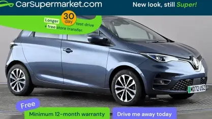Begagnad Renault Zoe GT-Line 100 kW (136 HK) 2022 Grå Halvkombi