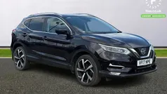 Black Used 2017 Nissan Qashqai Tekna SUV | £11,099 (Fair price)