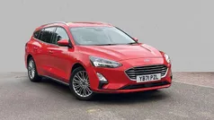 Red Used 2022 Ford Focus Titanium X Estate | £16,590 (Fair price)