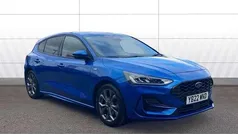 Blue Used 2022 Ford Focus ST-Line Hatchback | £17,443 (Fair price)