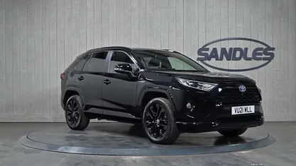 Second-hand Toyota RAV4 Edition 218 CP (160 kW) 2021 Negru SUV