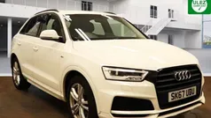 White Used 2017 Audi Q3 S-Line SUV | £11,200 (Fair price)