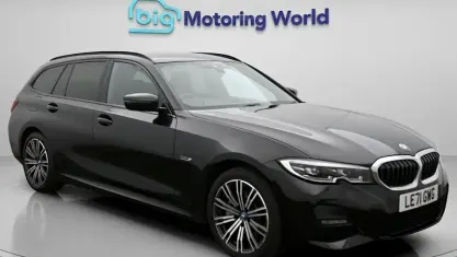 Used BMW 330e M Sport 292 HP (214 kW) 2022 Black Estate