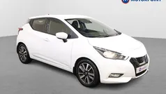 White Used 2018 Nissan Micra N-Connecta Hatchback | £9,399 (Fair price)