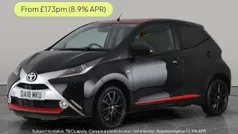 Black Used 2018 Toyota Aygo x-press Hatchback | £7,838 (Fair price)