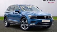 Blue Used 2017 VW Tiguan SEL SUV | £13,500 (Fair price)