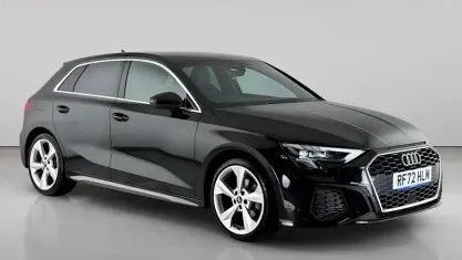 Used Audi A3 Sportback S-Line 200 HP (147 kW) 2022 Black Hatchback