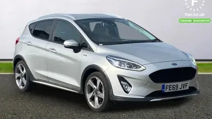 Używany Ford Fiesta Active 101 KM (74 kW) 2019 Srebrny Hatchback