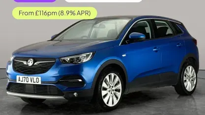 Used Vauxhall Grandland X Elite 131 HP (96 kW) 2020 Blue SUV