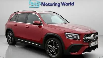 Used Mercedes GLB200 AMG line 163 HP (119 kW) 2022 Red SUV