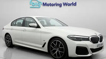 Begagnad BMW 520 M Sport 190 HK (139 kW) 2022 Vit Sedan