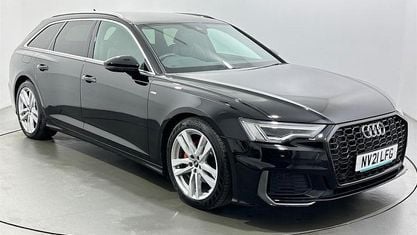 Usado Audi A6 S-Line 204 CV (150 kW) 2021 Negro Familiar