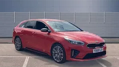 Red Used 2019 Kia ProCeed Hatchback | £17,381 (Fair price)