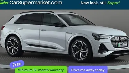 Used Audi e-tron Black Edition 230 kW (313 HP) 2022 White SUV