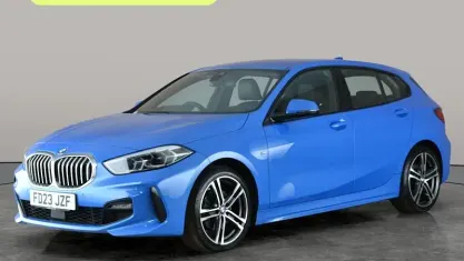 Used BMW 116 M Sport 116 HP (85 kW) 2023 Blue Hatchback